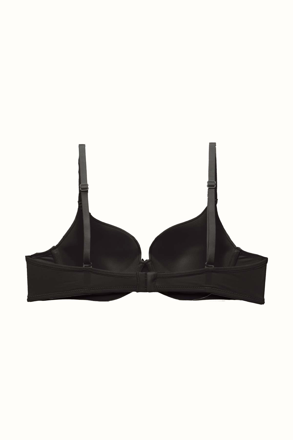 3'lü Paket Dolgusuz Yumuşak Kaplı Örme Sütyen C37010 Siyah/Beyaz/Ten