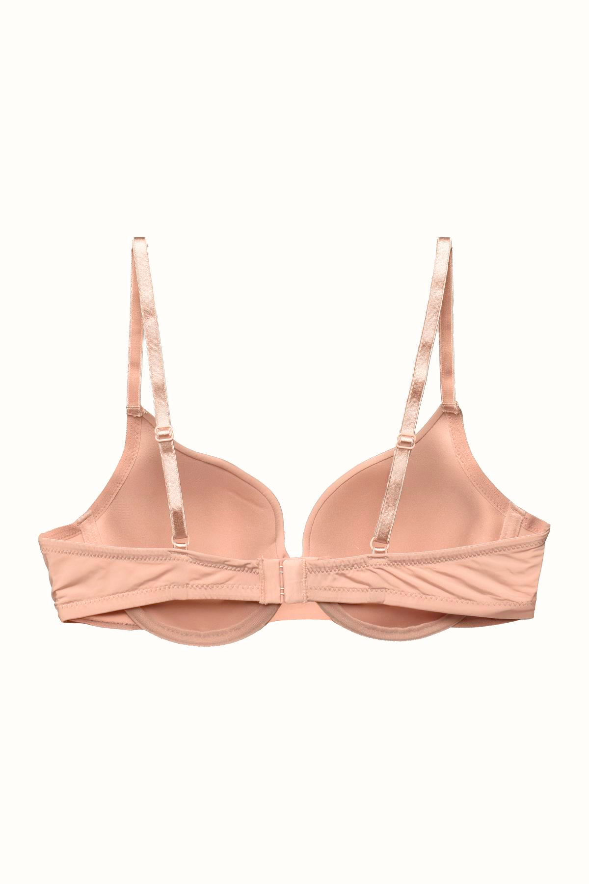 3'lü Paket Dolgusuz Yumuşak Kaplı Örme Sütyen C38010 Siyah/Beyaz/Ten