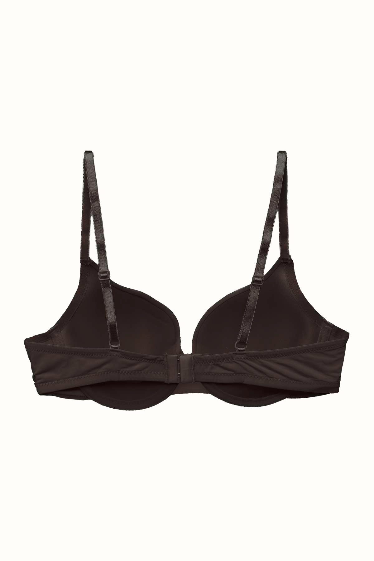 3'lü Paket Dolgusuz Yumuşak Kaplı Örme Sütyen C38010 Siyah/Beyaz/Ten