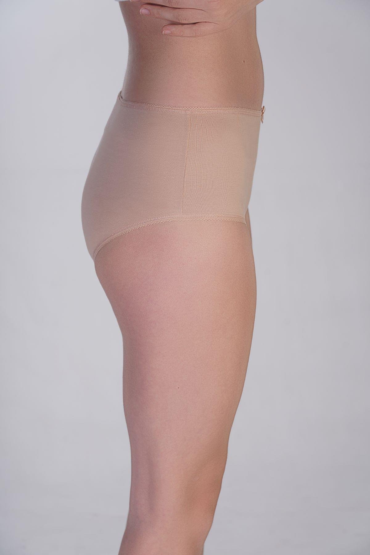 3'lü Paket Pamuklu Slip Külot 5003 Çok Renkli