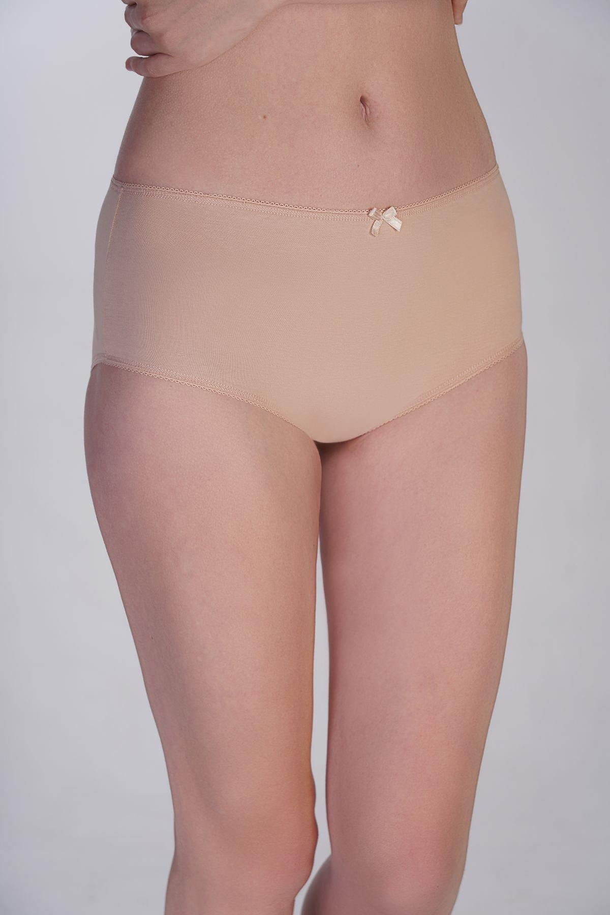 3'lü Paket Pamuklu Slip Külot 5003 Çok Renkli