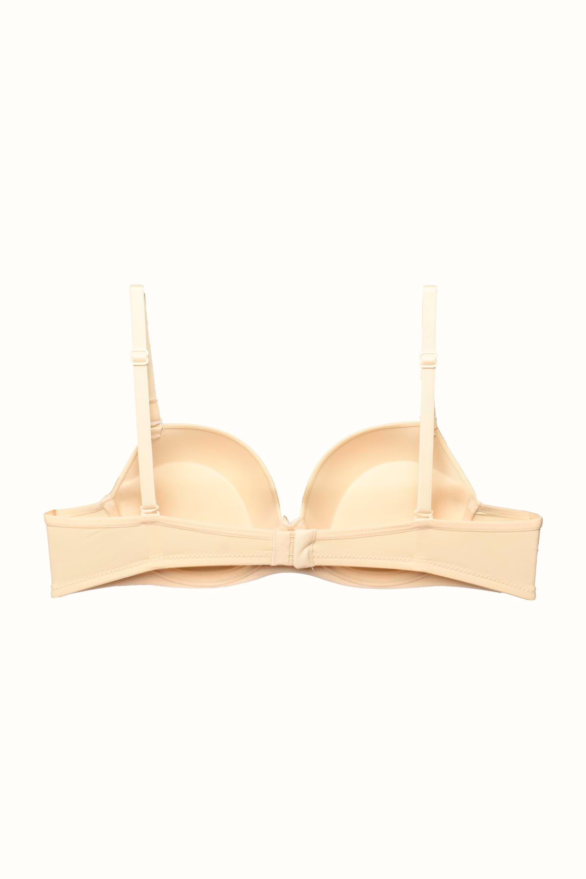 3'lü Paket Push Up Yumuşak Kaplı Örme Sütyen C37020 Siyah/Ten