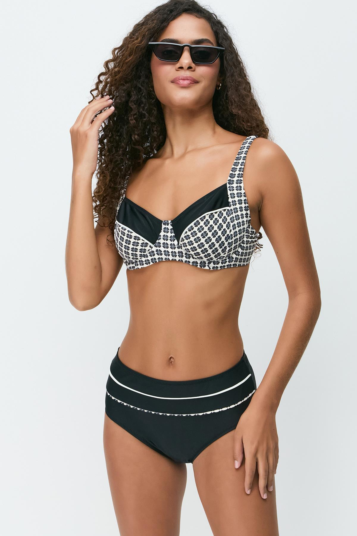 Balenli Bikini Takım 3271 Siyah