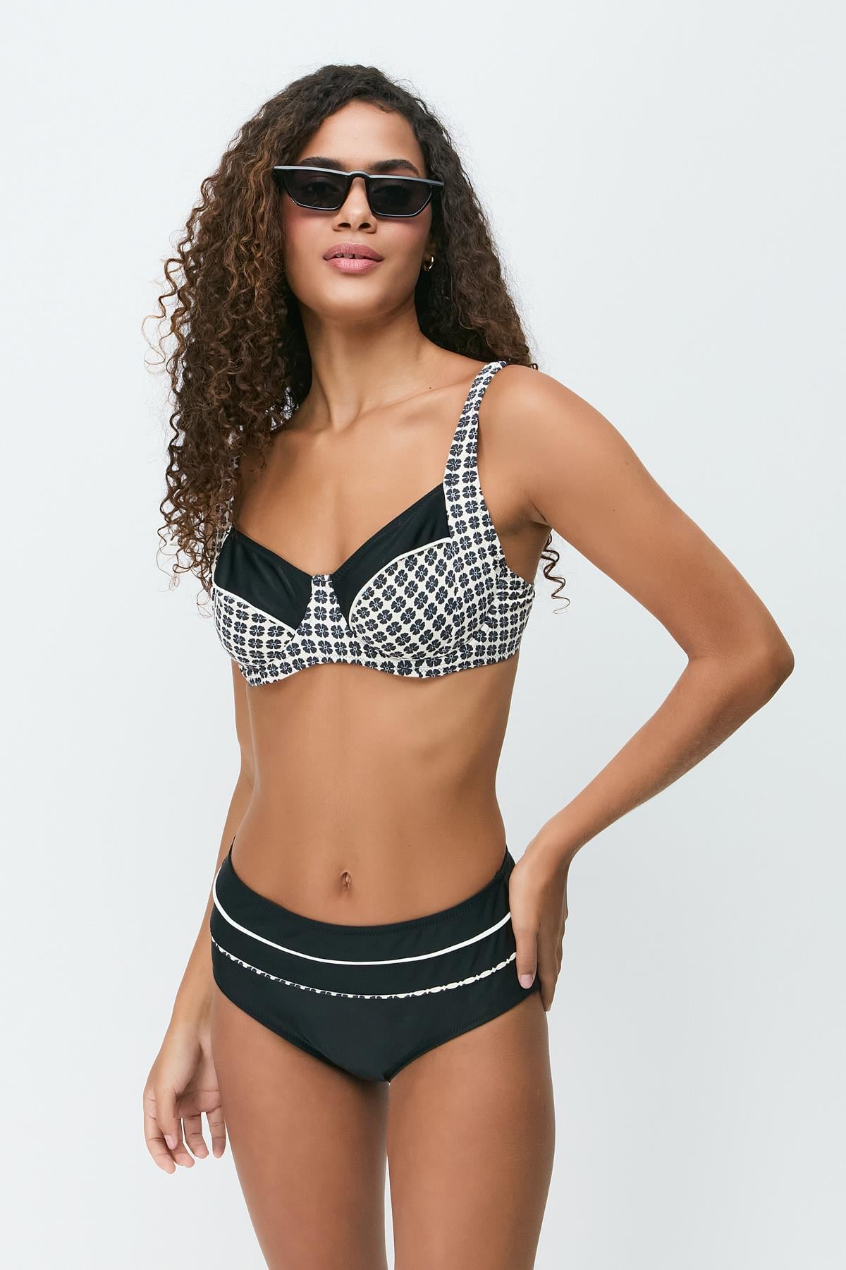 Balenli Bikini Takım 3271 Siyah