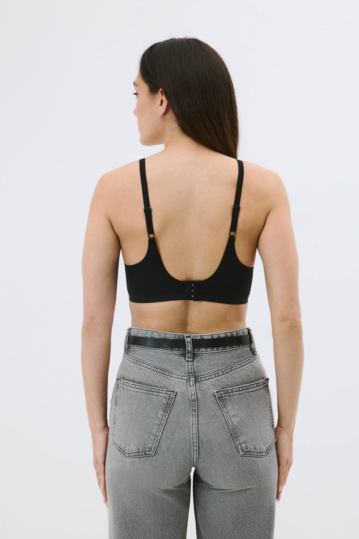 C&City Non-Wireless Seamless Laser Bra with Removable Pads C26120