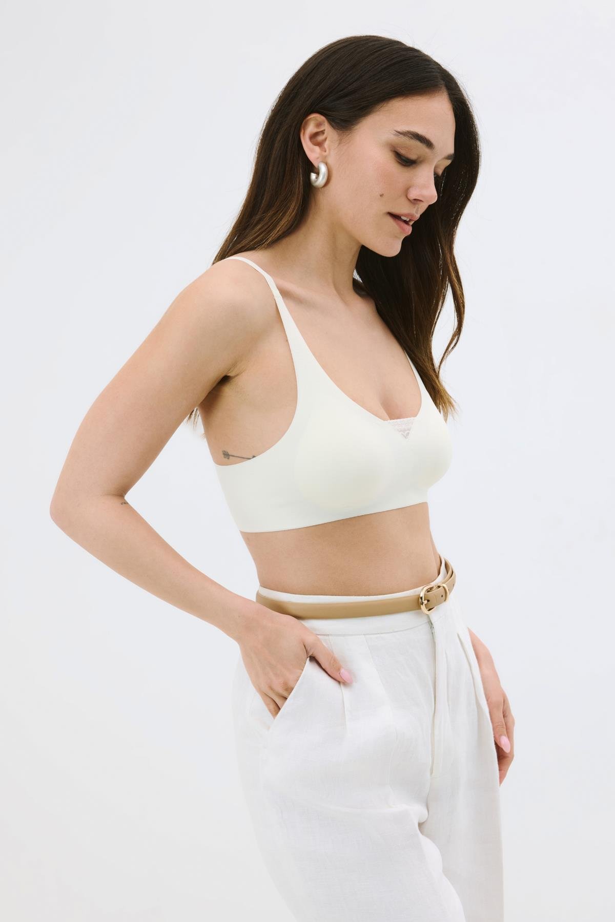 Wireless Seamless Laser Removable Padded Bra C26110