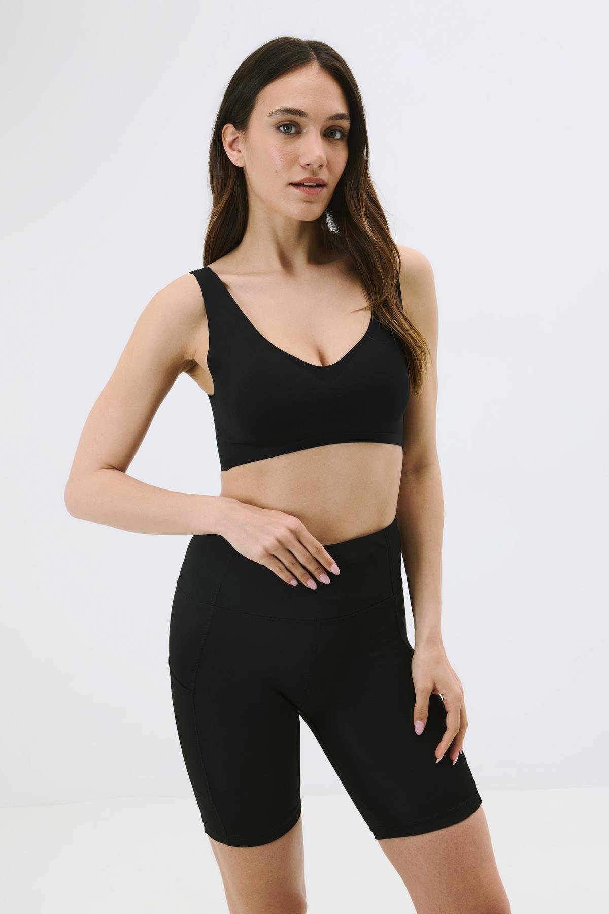 C&City Non-Wireless Seamless Laser Bra with Removable Pads C26125