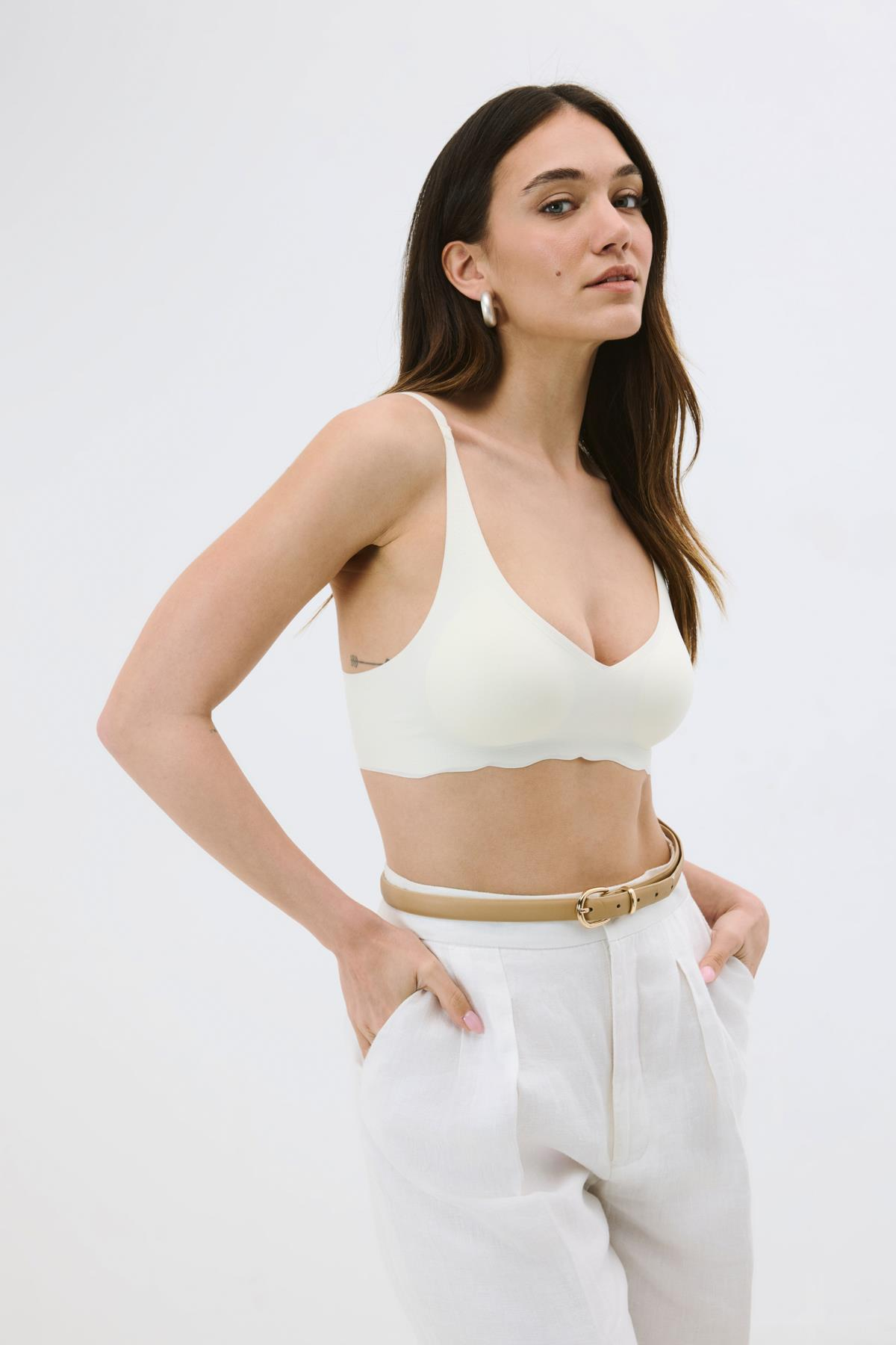 Wireless Seamless Laser Removable Padded Bra C26150