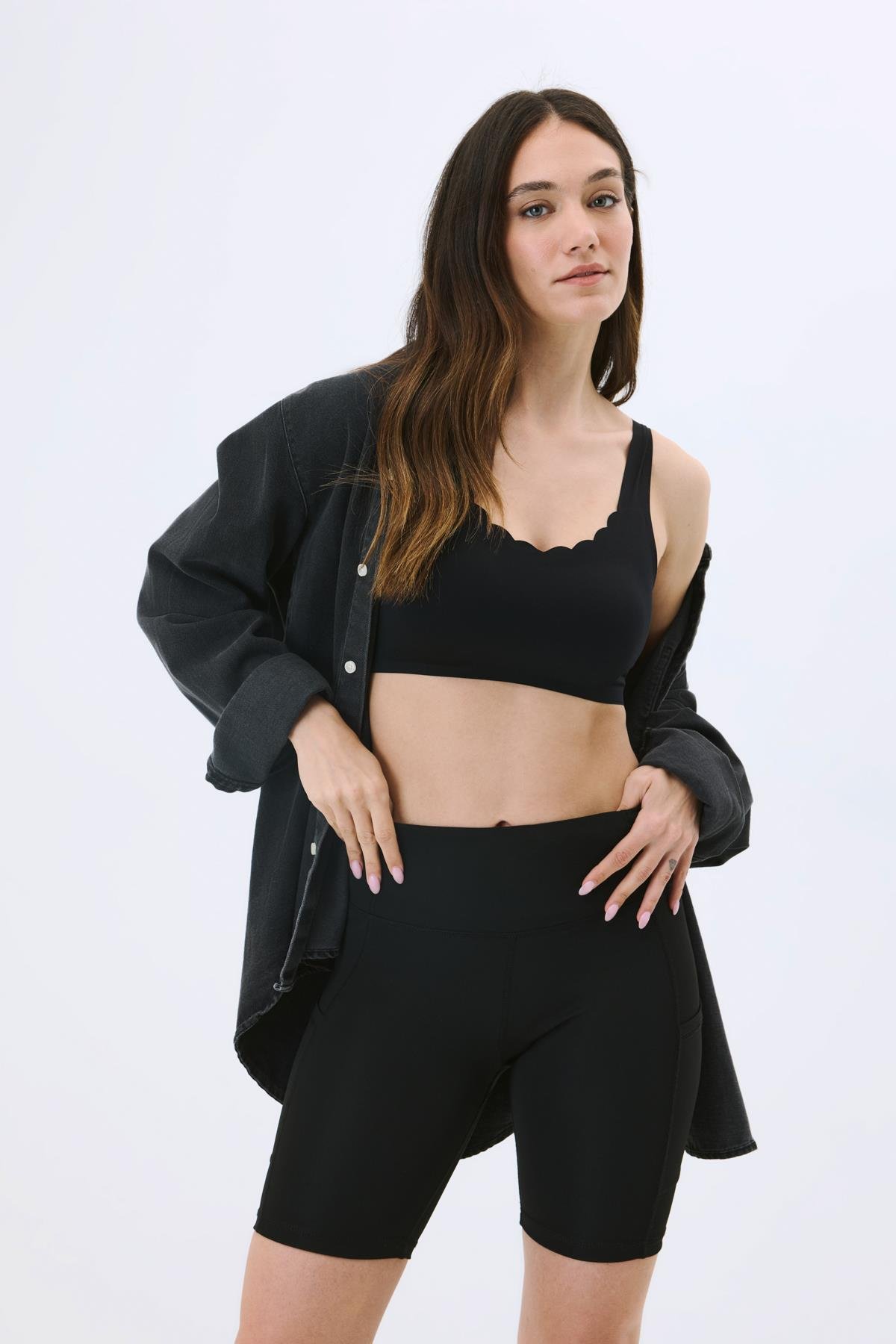 C&City Non-Wireless Seamless Laser Bra with Removable Pads C26130