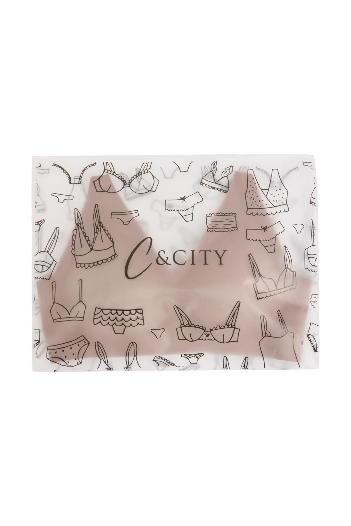 Balensiz Dikişsiz Lazer Kesim Sütyen Çıkarılabilir Pedli 1015 Siyah