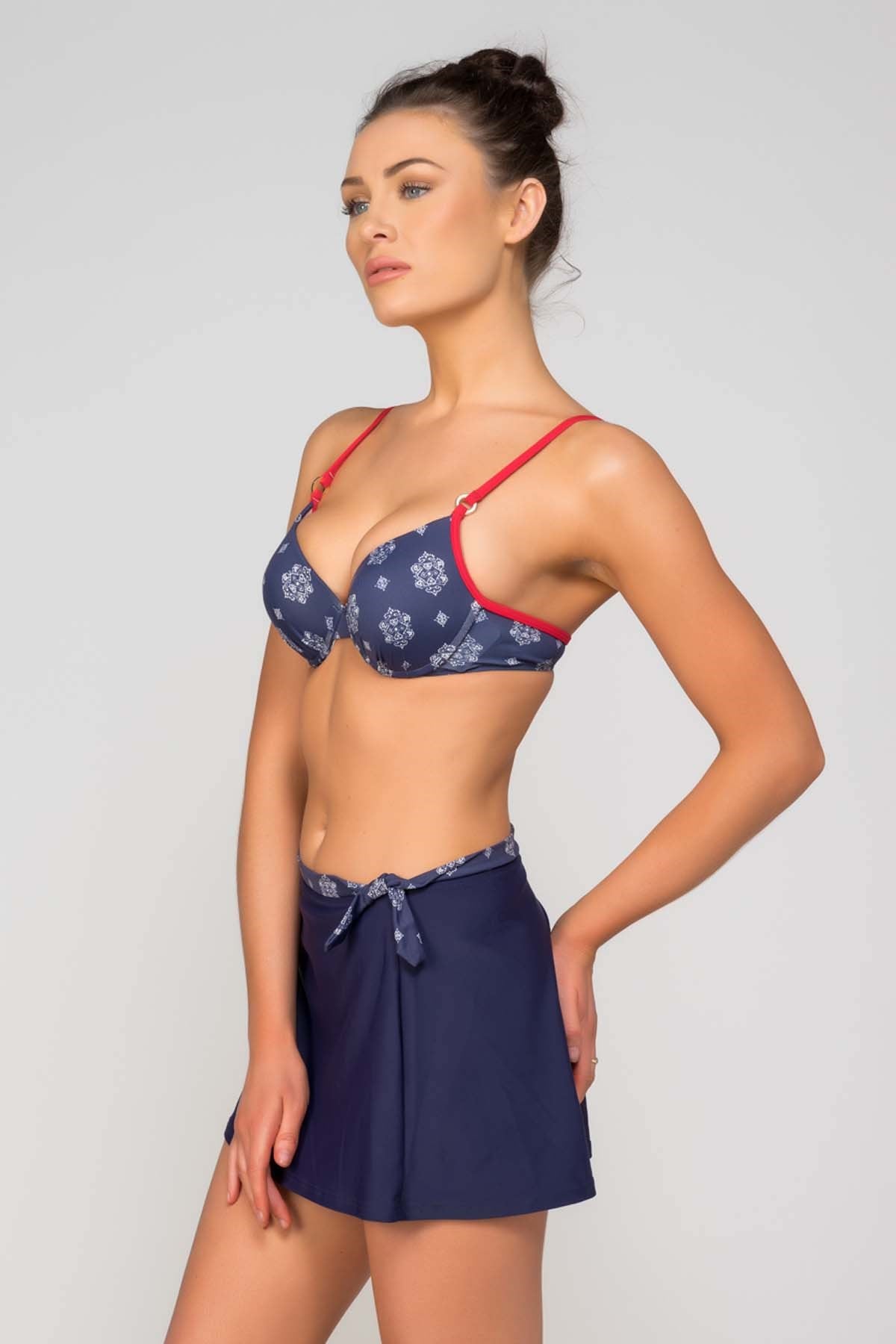 Camasircity 6562 Kaplı Etekli Bikini (2750) Görsel