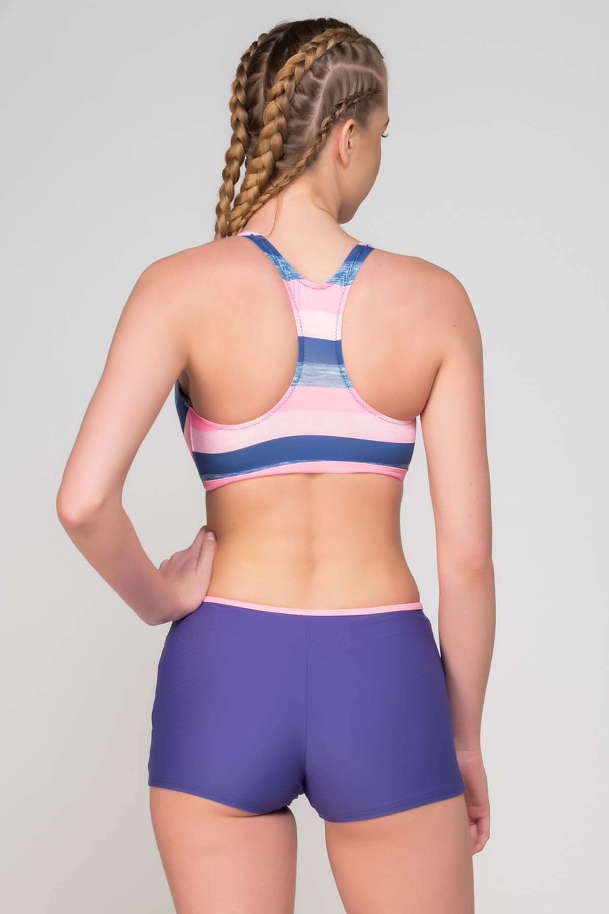Camasircity 6580 Body Short lu Bikini (2772) Görsel
