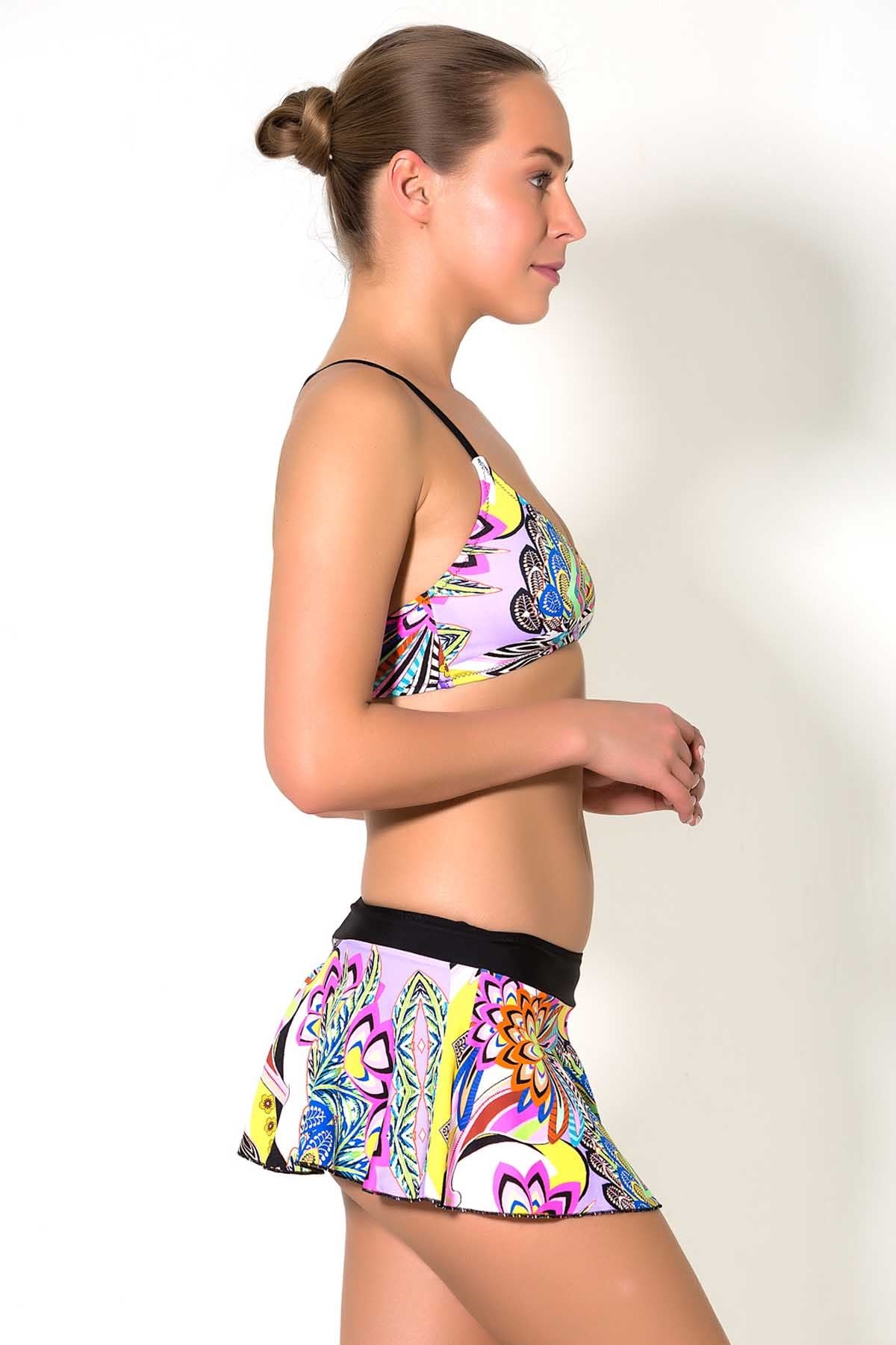 C&City 2847 Etekli Bikini Takım Görsel
