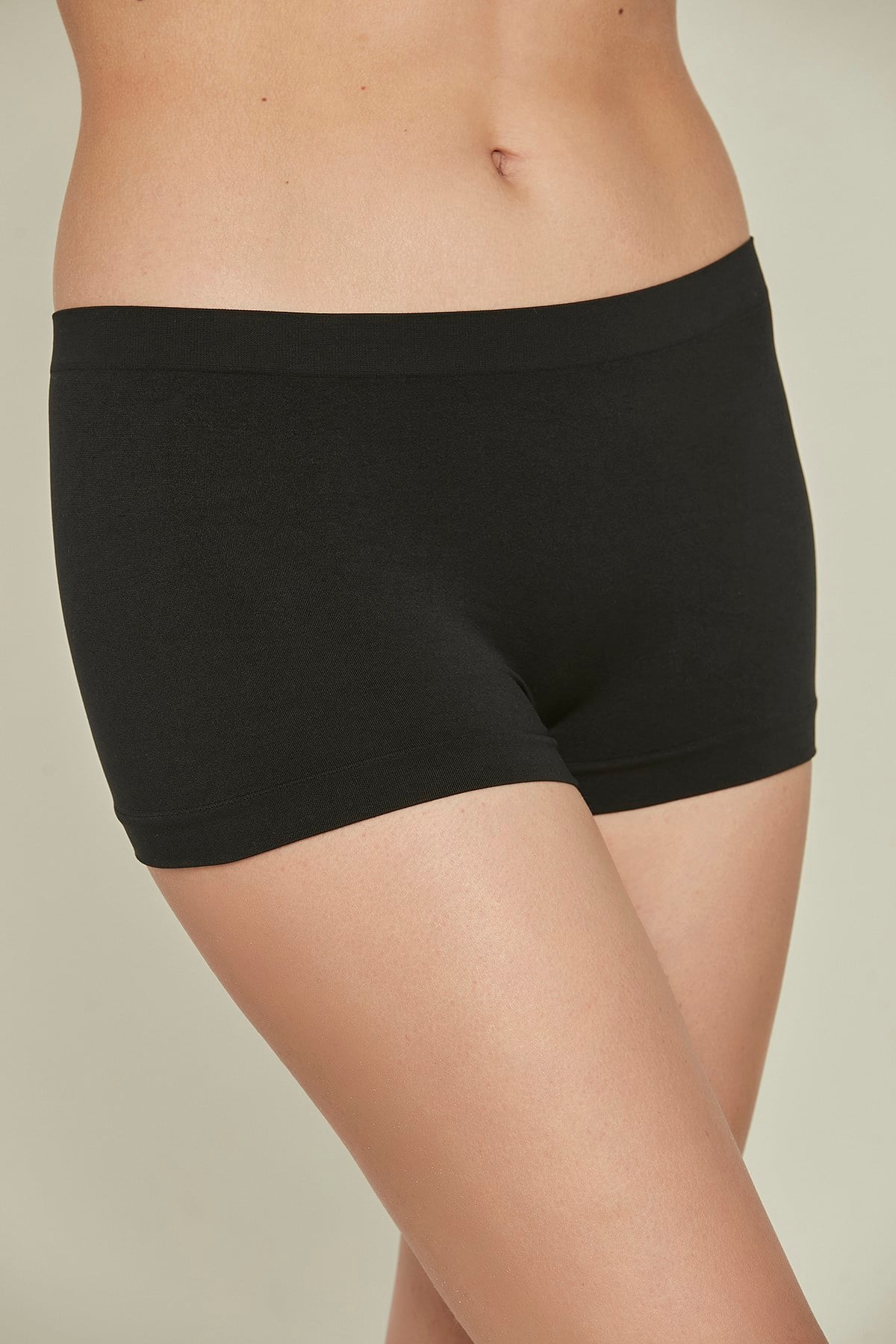 C&City 3000 Dikişsiz Boxer Siyah