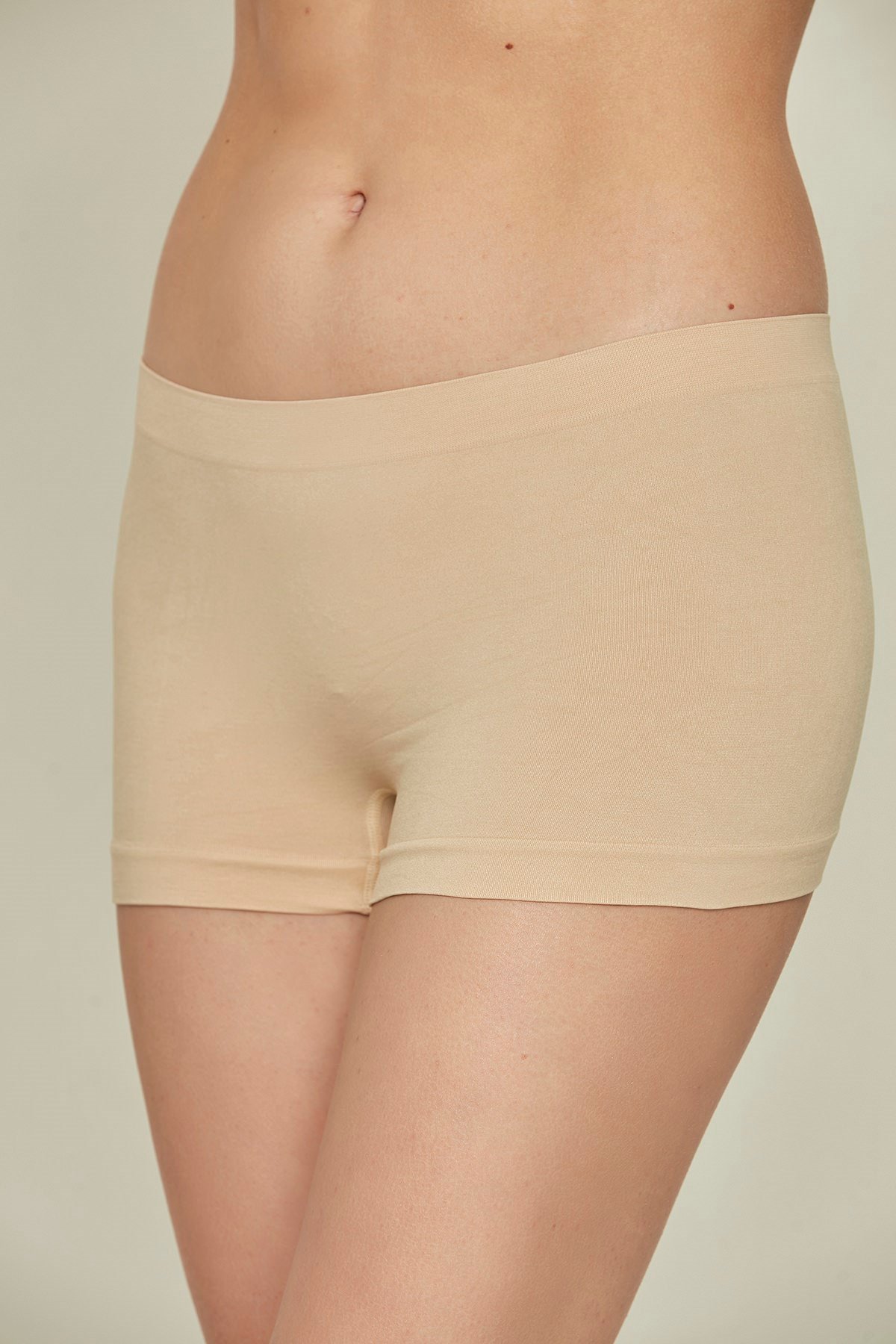 C&City 3000 Dikişsiz Boxer Ten