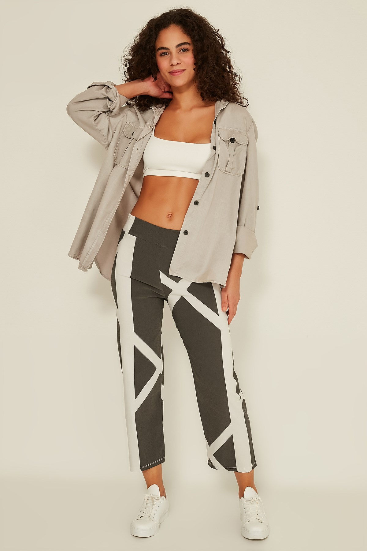 C&City Women Flare Sweatpants 723