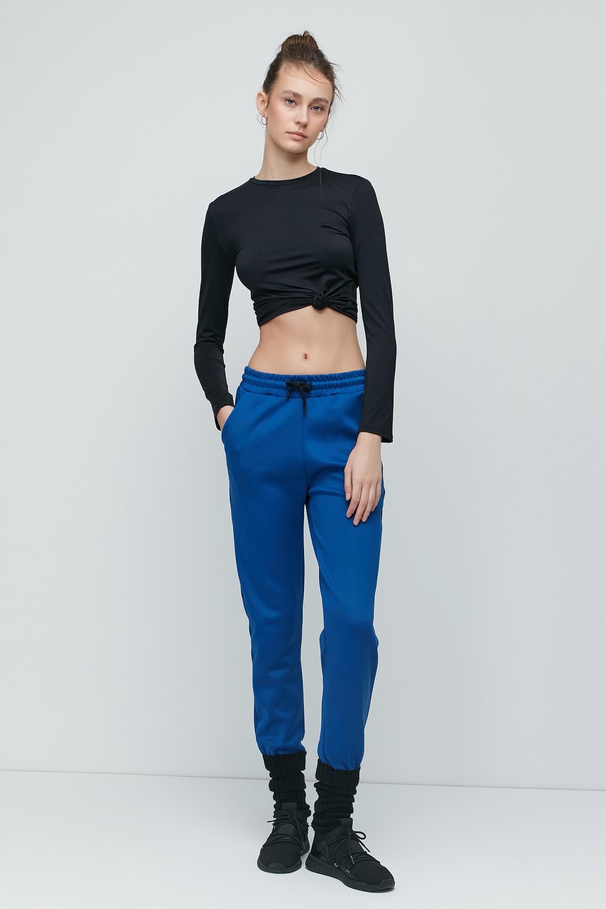 C&City Basic Jogger Eşofman Altı 802 Sax