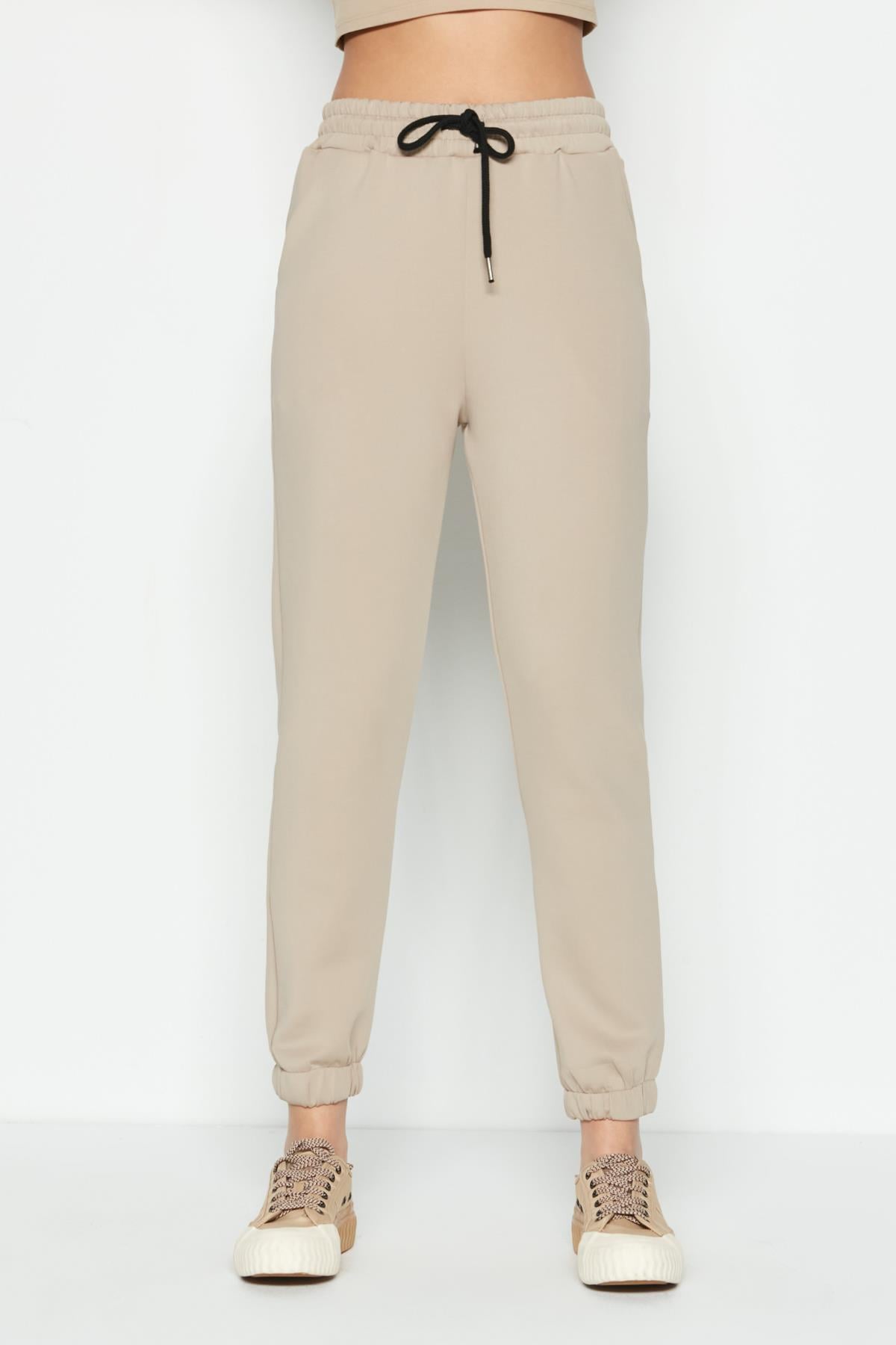 C&City Basic Jogger Eşofman Altı 802 Taş