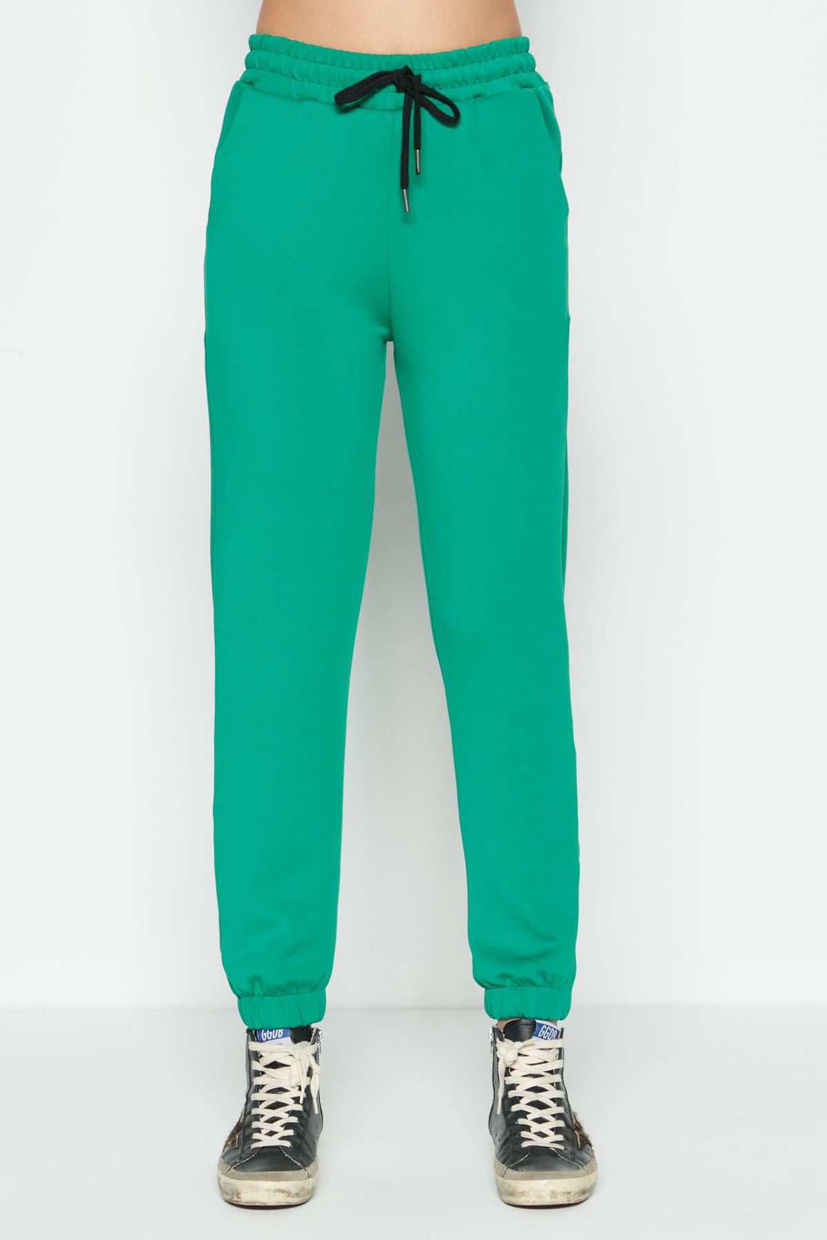 C&City Basic Jogger Eşofman Altı 802 Yeşil