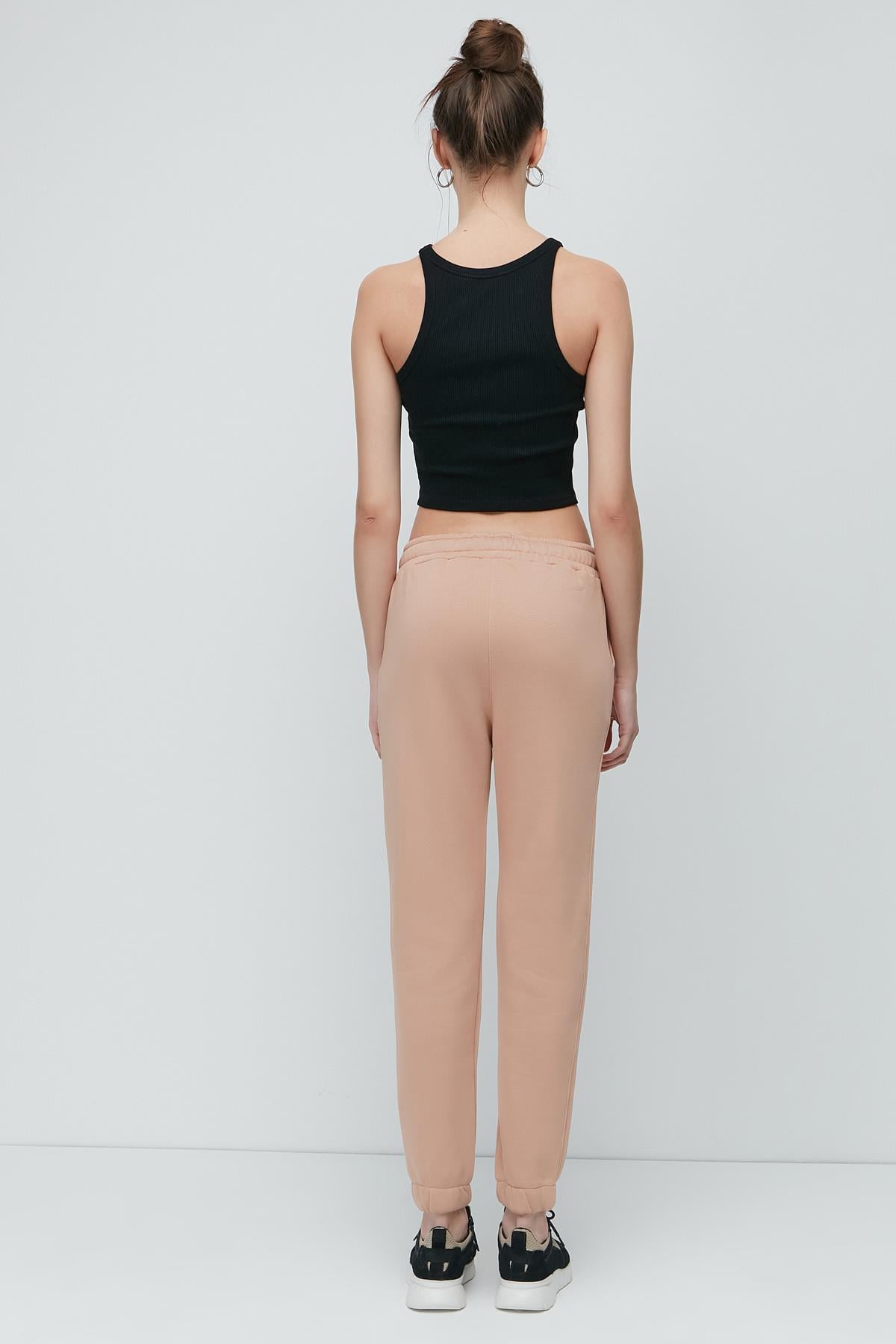 C&City Basic Jogger Eşofman Altı 902 Krem