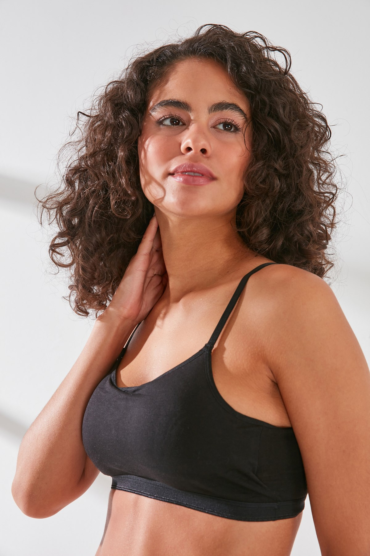 C&City C11423 Kadın Modal Cotton Kaplı Büstiyer Siyah