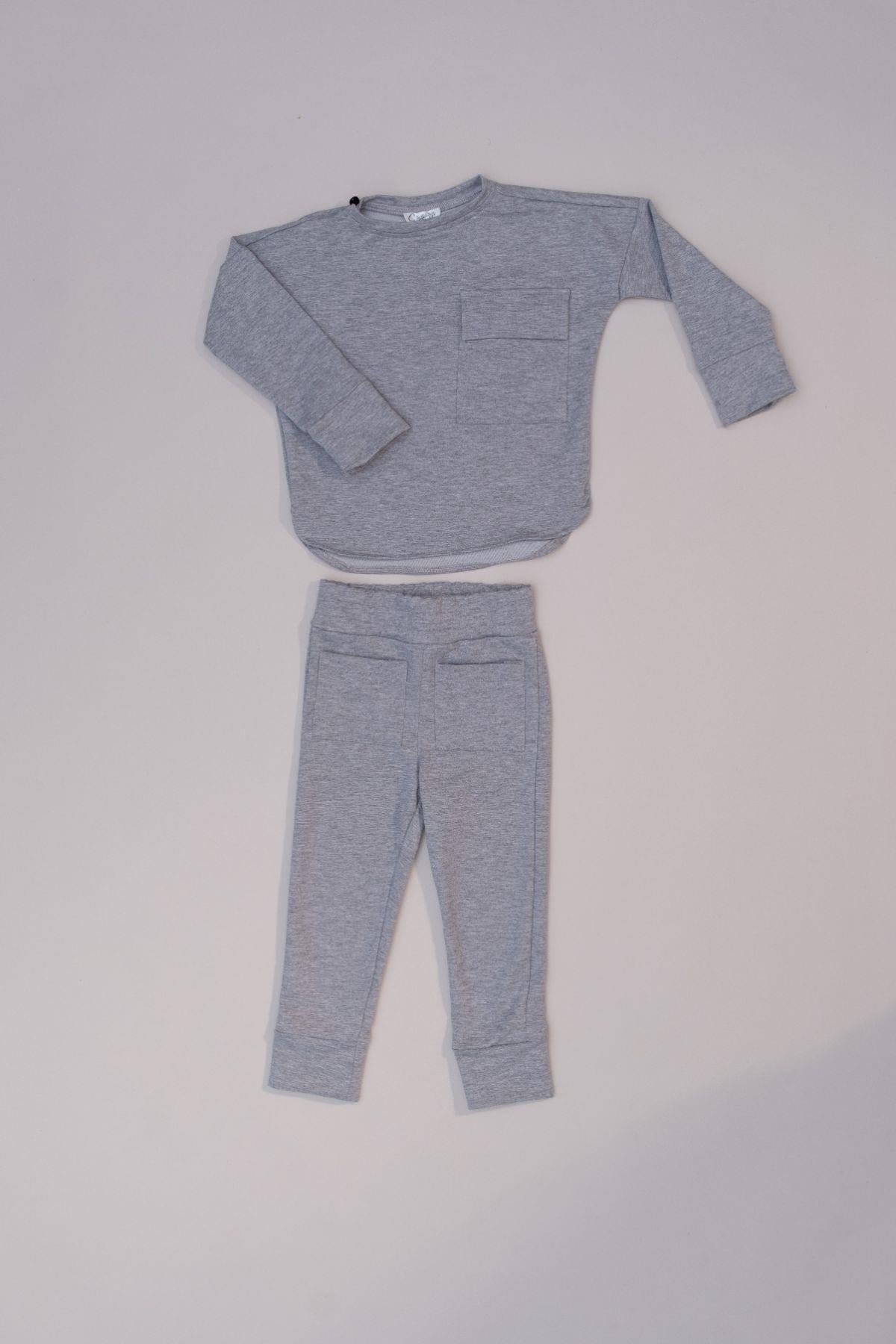 C&City Çocuk Eşofman Takım 9270 Gri