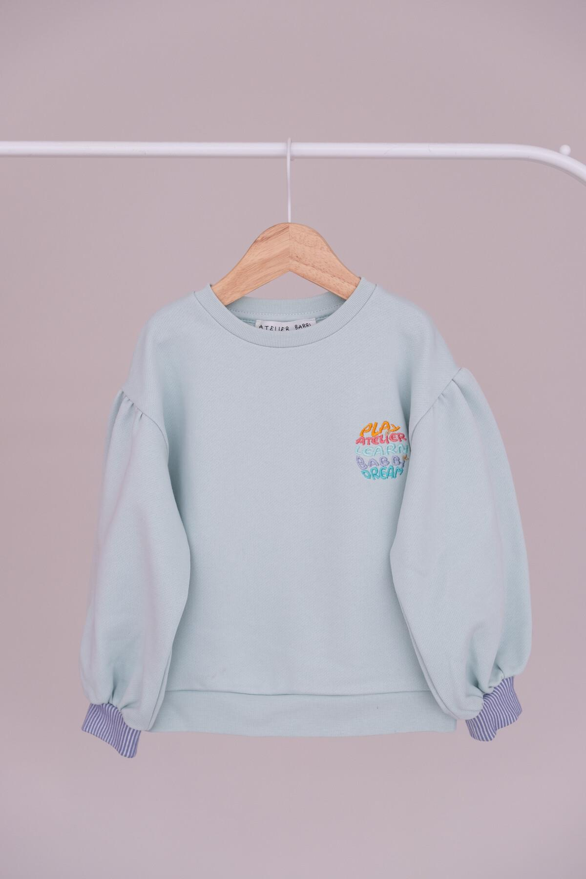 C&City Çocuk Uzun Eşofman Takım Mint/Lila