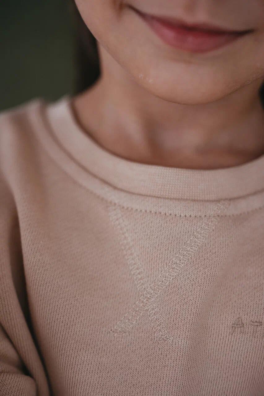 C&City Çocuk Uzun Kol Sweatshirt Bej