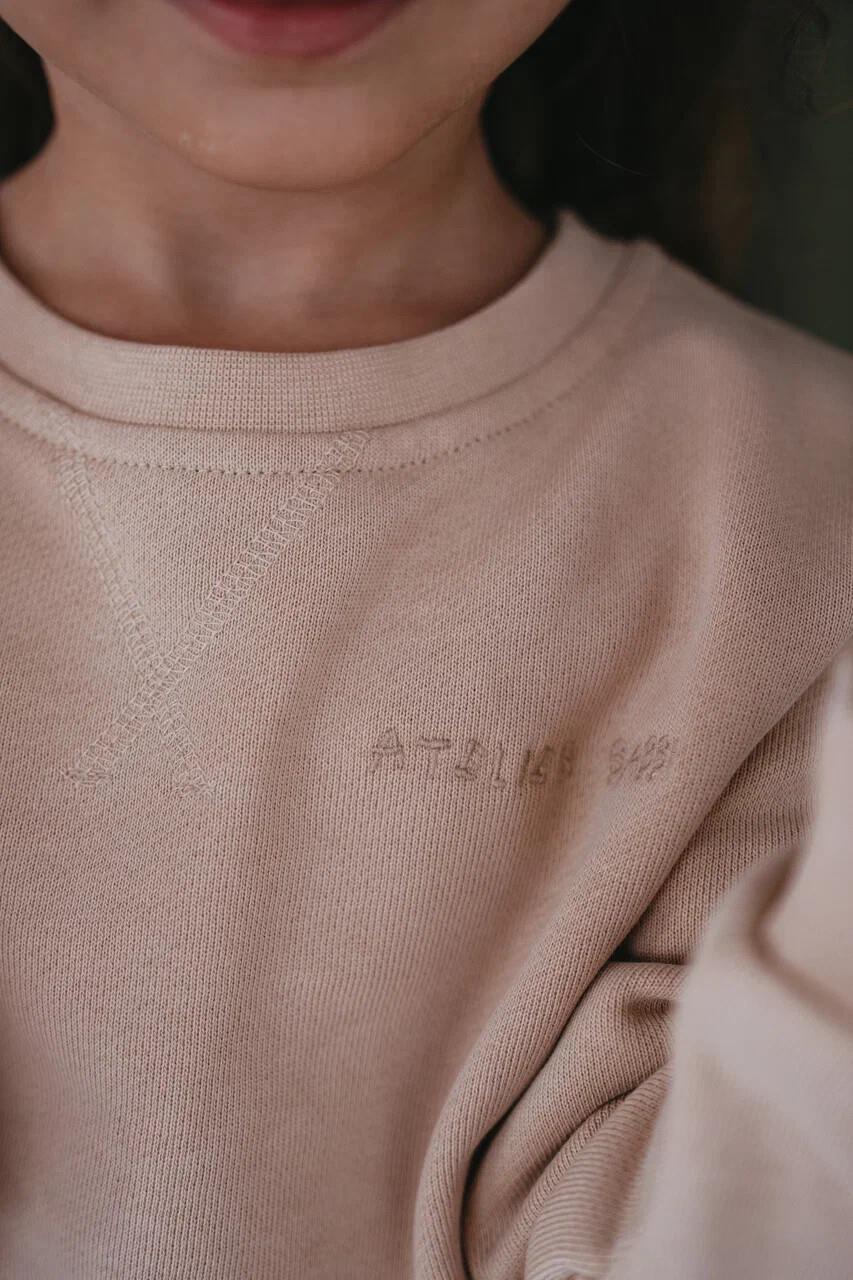 C&City Çocuk Uzun Kol Sweatshirt Bej