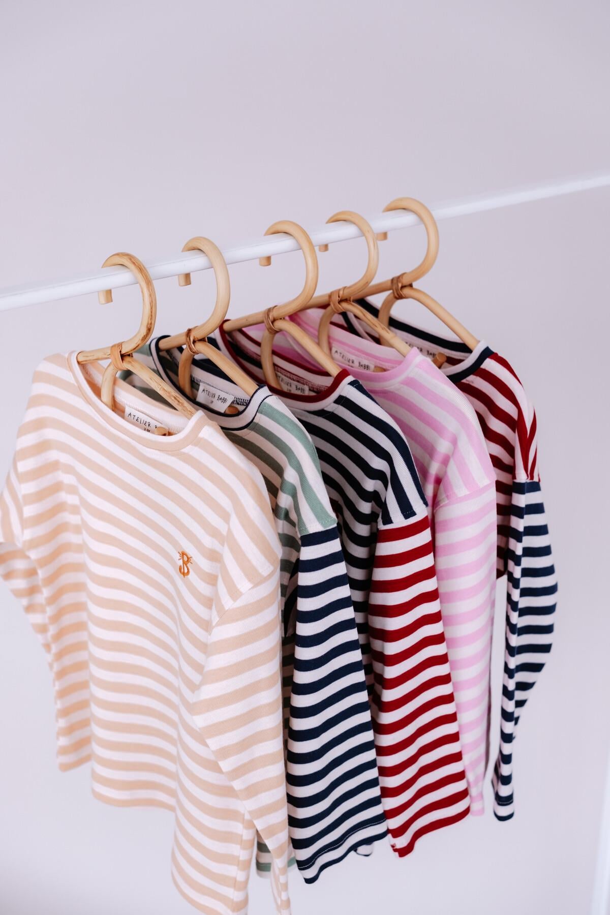 C&City Çocuk Uzun Kol Tshirt Çizgili/Pembe