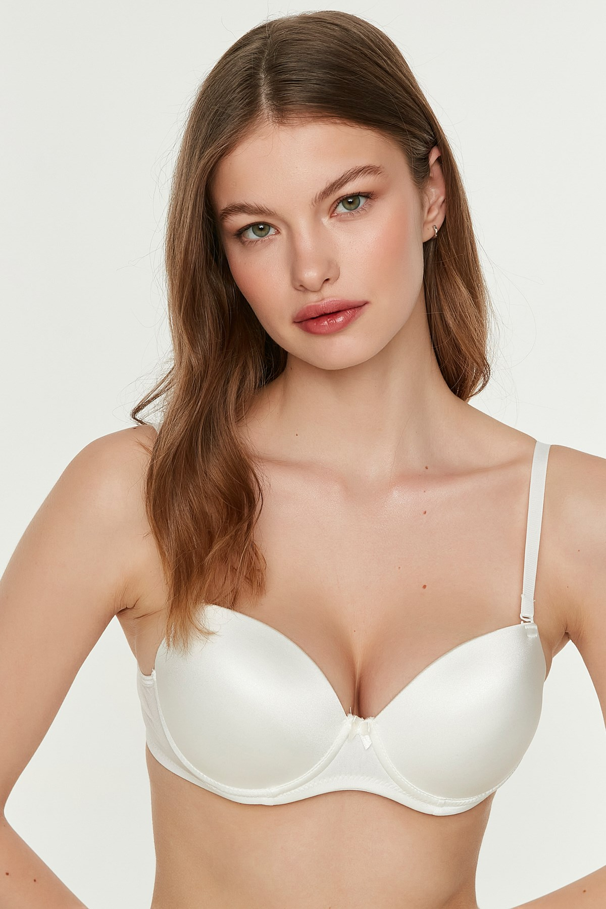 C&City Destekli Sütyen 7020 Ekru