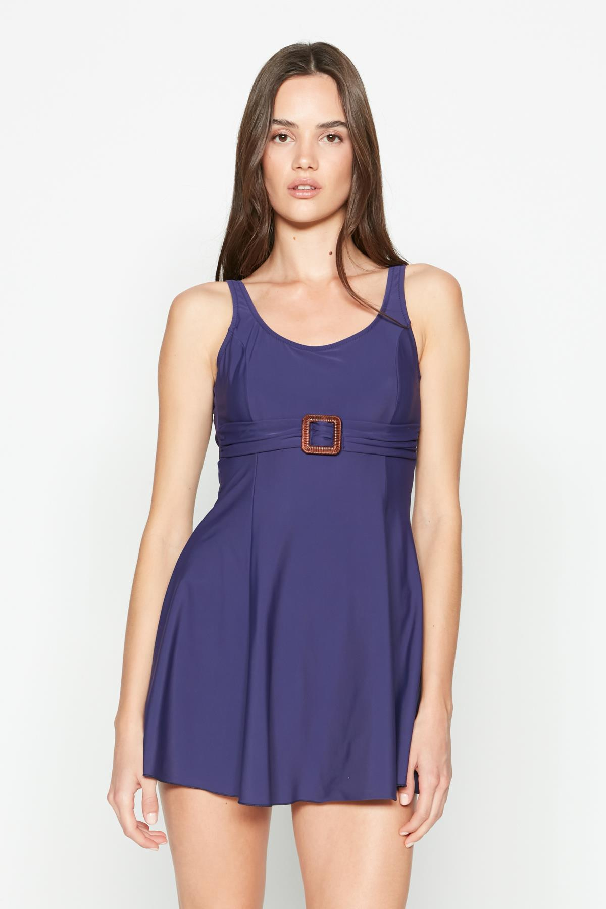 C&City Elbise Mayo 7546 Lacivert