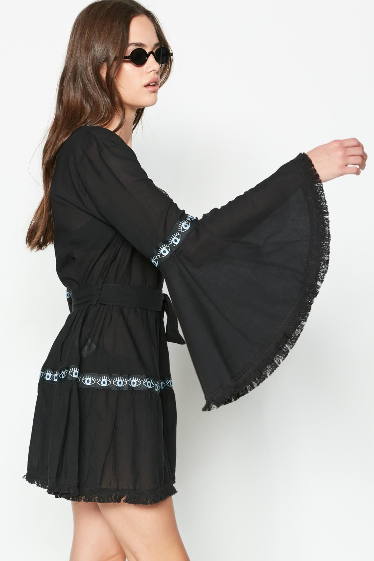C&City Elbise Pareo 2335 Siyah