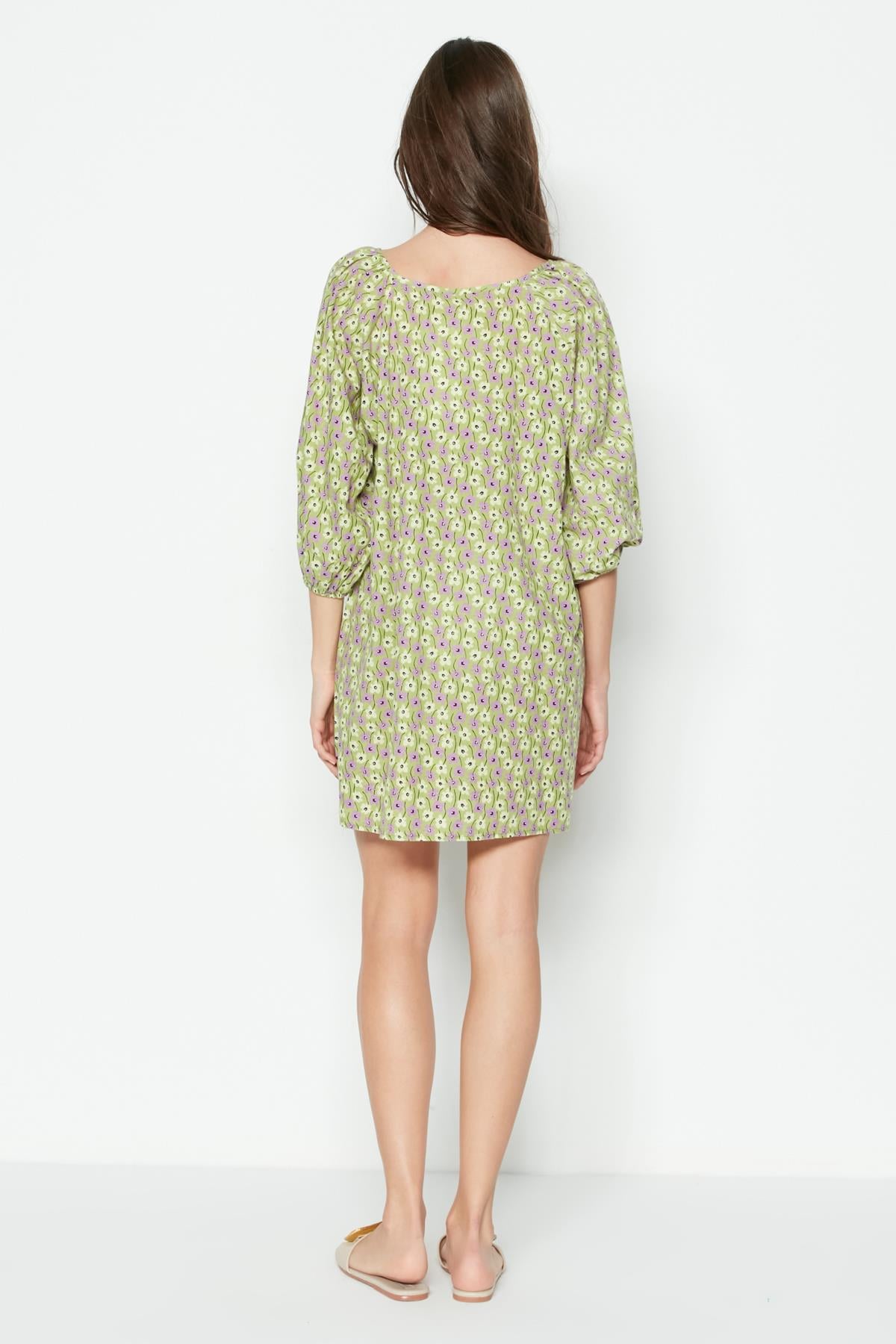 C&City Elbise Pareo 2327 Yeşil