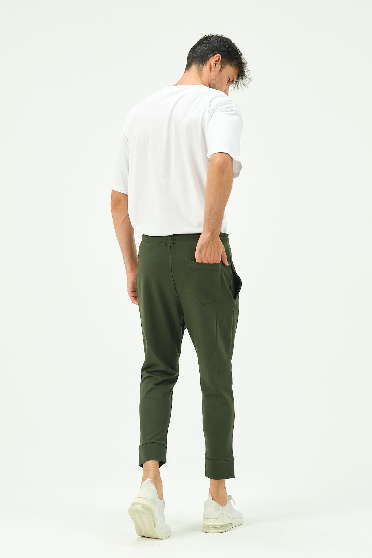 C&City Erkek Bol Kesim Eşofman Altı 784 Haki