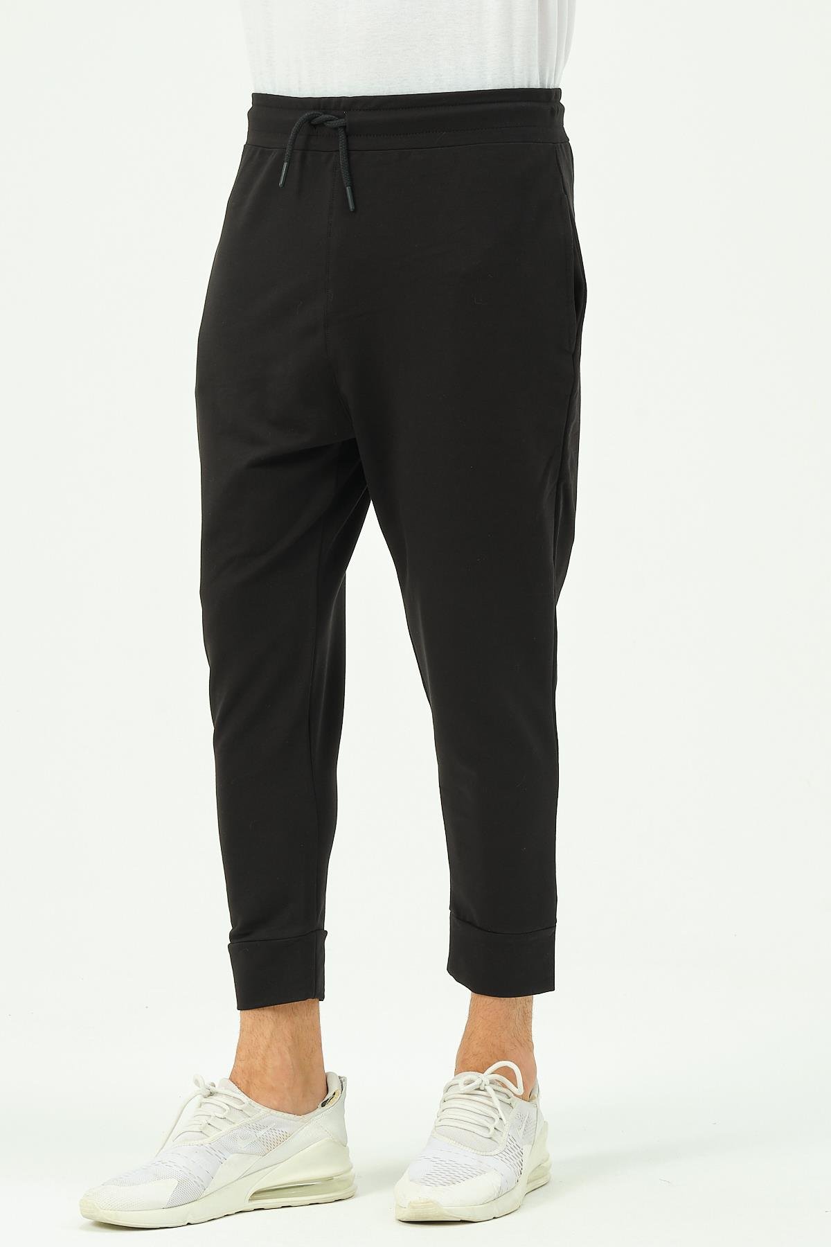 C&City Erkek Bol Kesim Eşofman Altı 784 Siyah