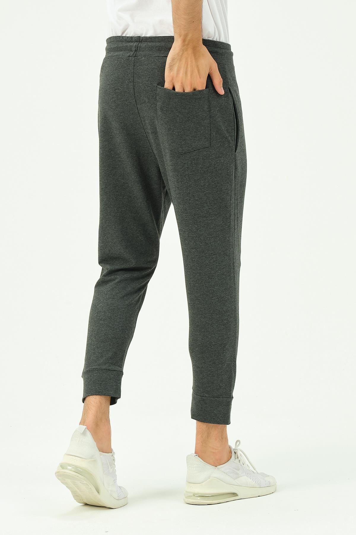 C&City Erkek Bol Kesim Eşofman Altı 784 Antrasit