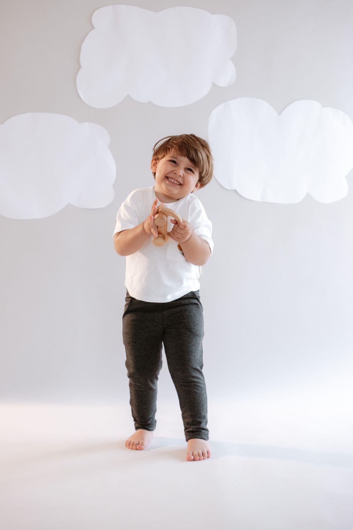 C&City Erkek Çocuk Düz Paça Eşofman Altı 762 Antrasit