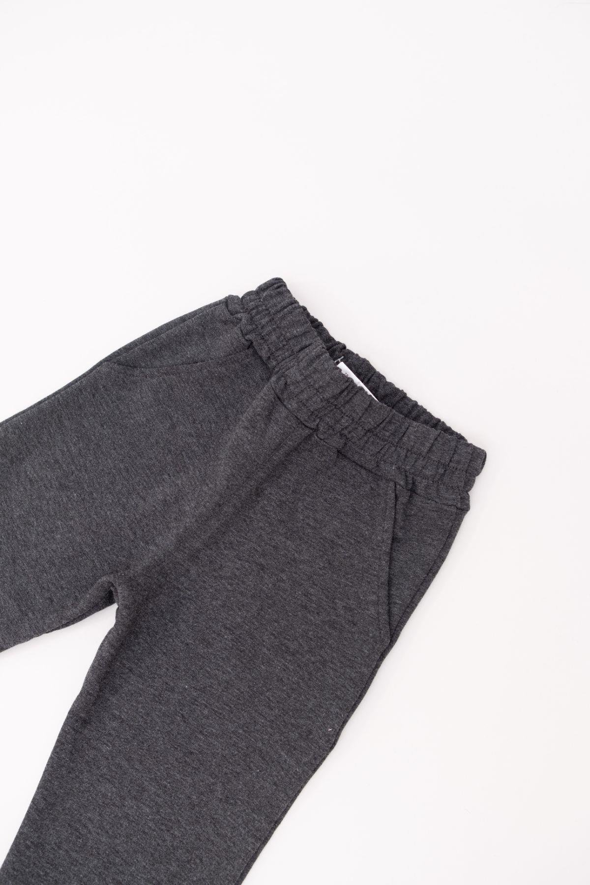 C&City Erkek Çocuk Düz Paça Eşofman Altı 762 Antrasit