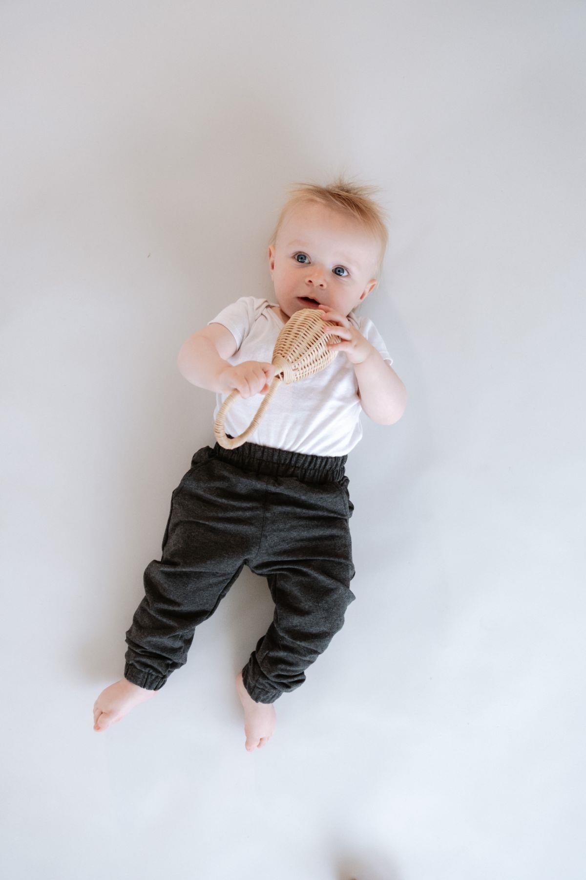 C&City Erkek Çocuk Lastikli Paça Eşofman Altı 763 Antrasit