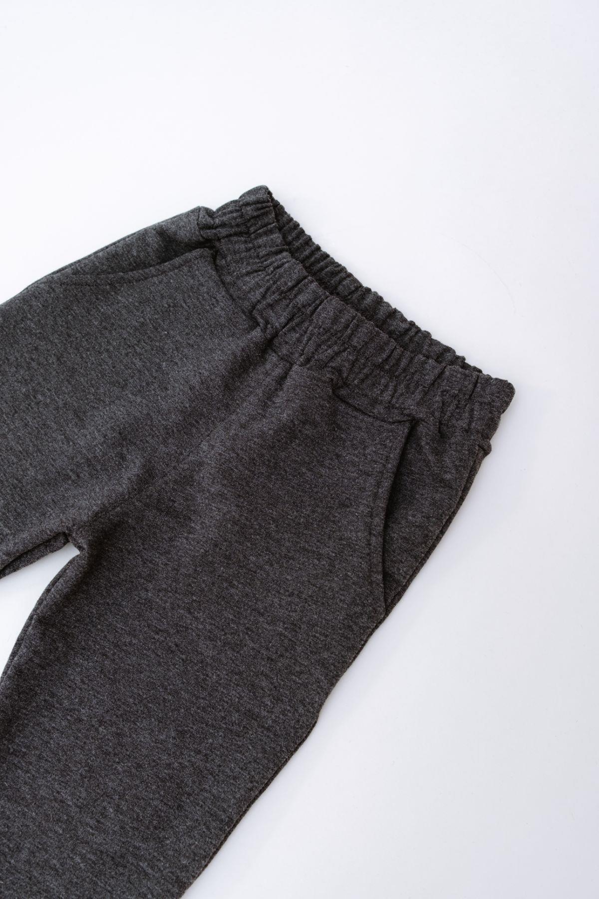 C&City Erkek Çocuk Lastikli Paça Eşofman Altı 763 Antrasit