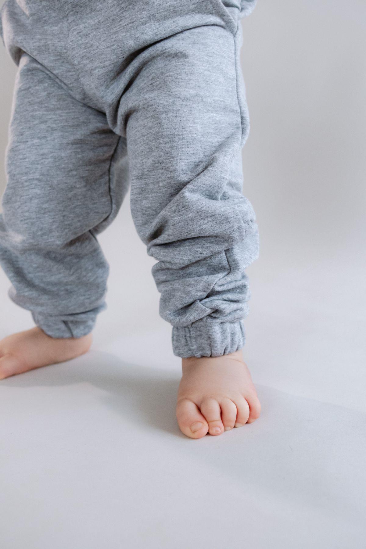 C&City Erkek Çocuk Lastikli Paça Eşofman Altı 763 Gri