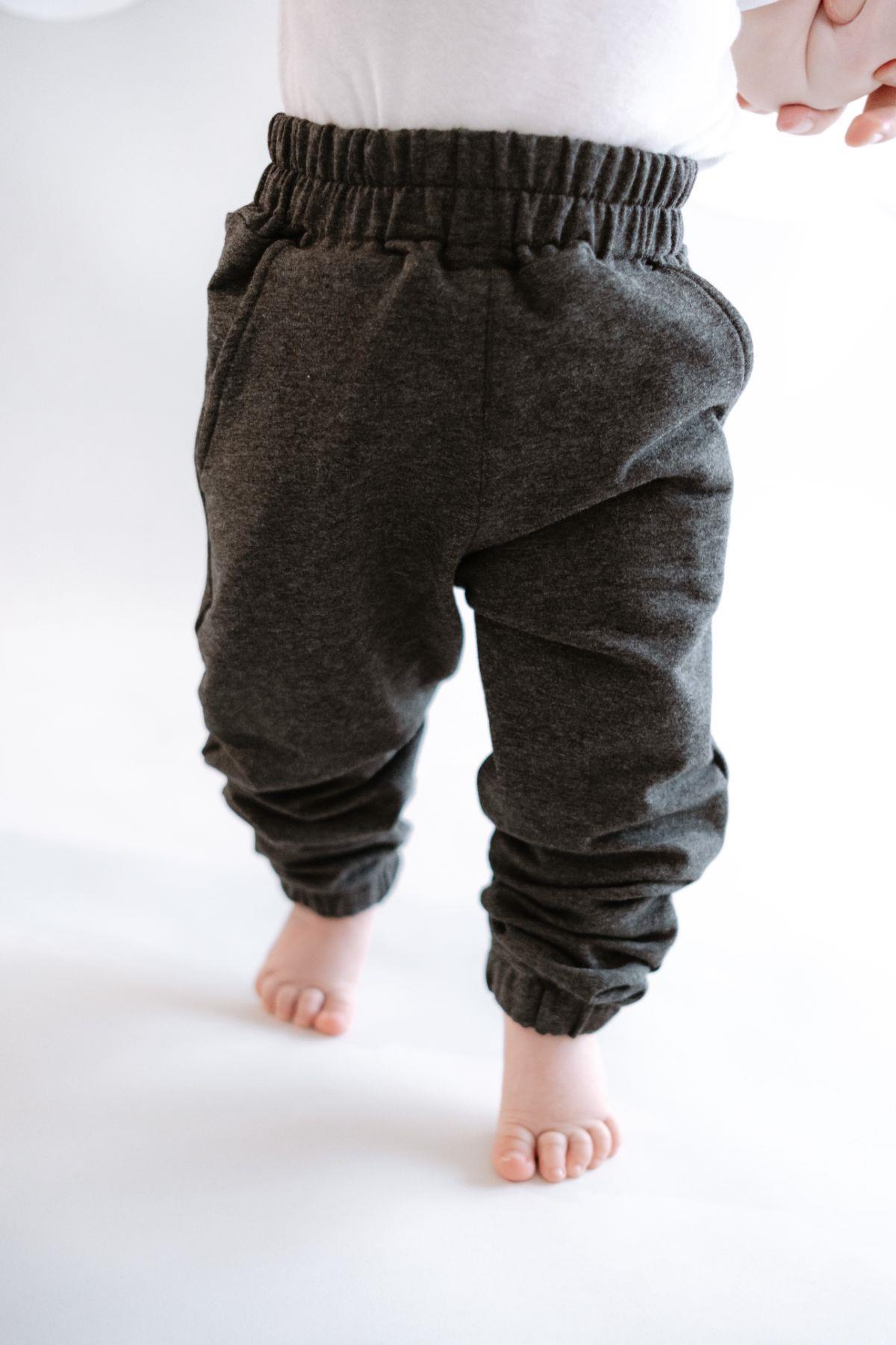 C&City Erkek Çocuk Lastikli Paça Eşofman Altı 763 Antrasit