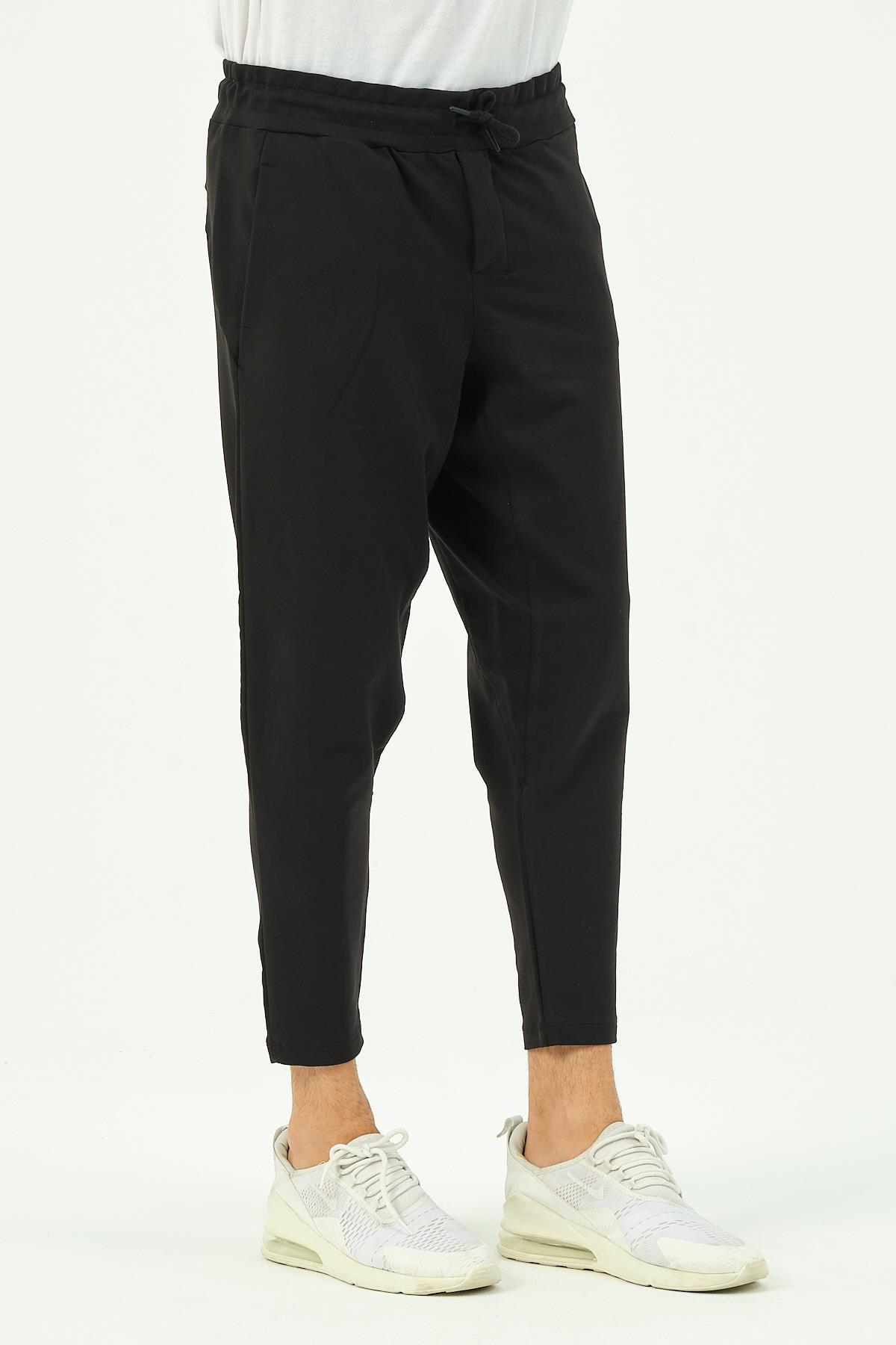 C&City Erkek Düz Paça Arka Cepli Eşofman Altı 783 Siyah