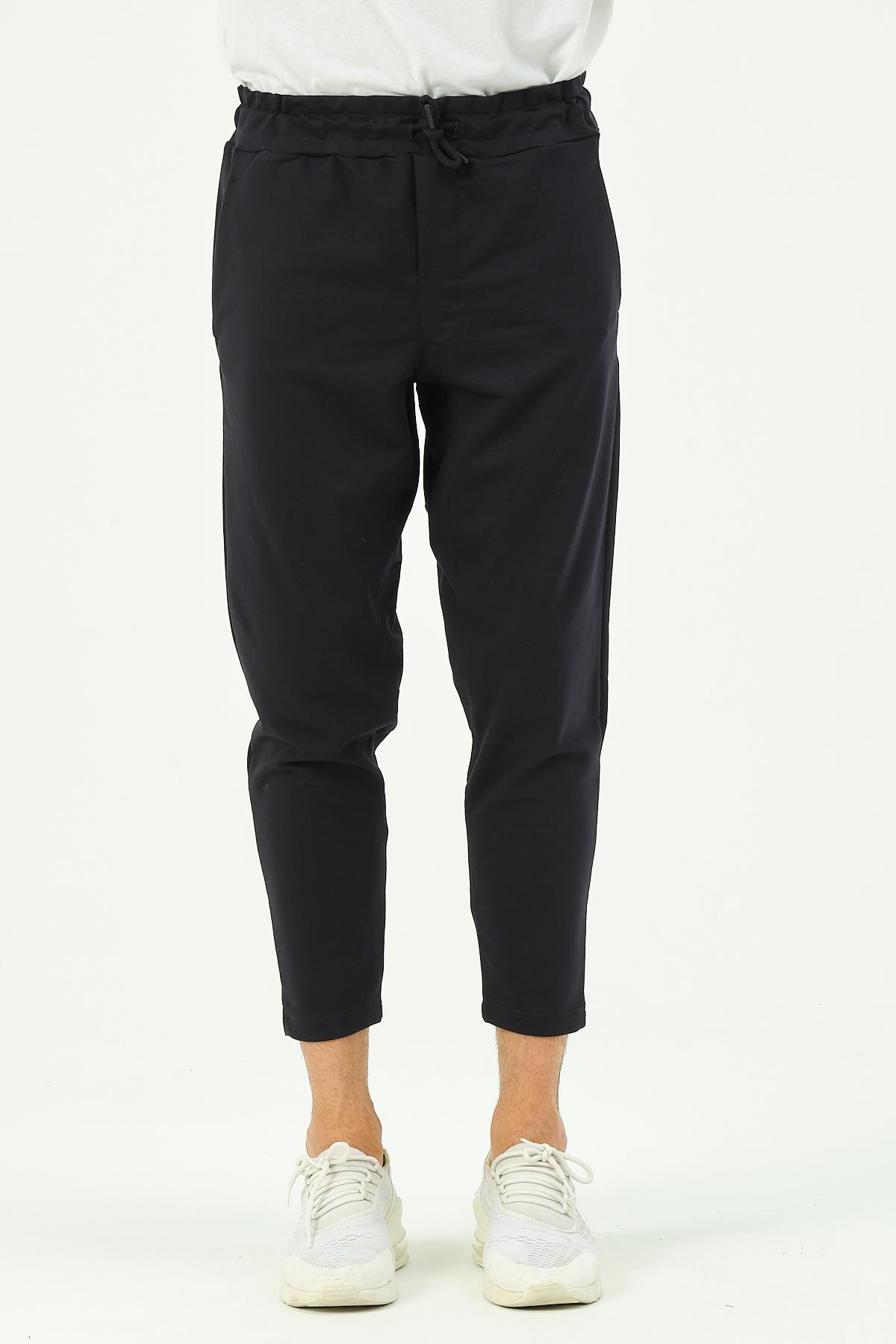 C&City Erkek Düz Paça Arka Cepli Eşofman Altı 783 Lacivert