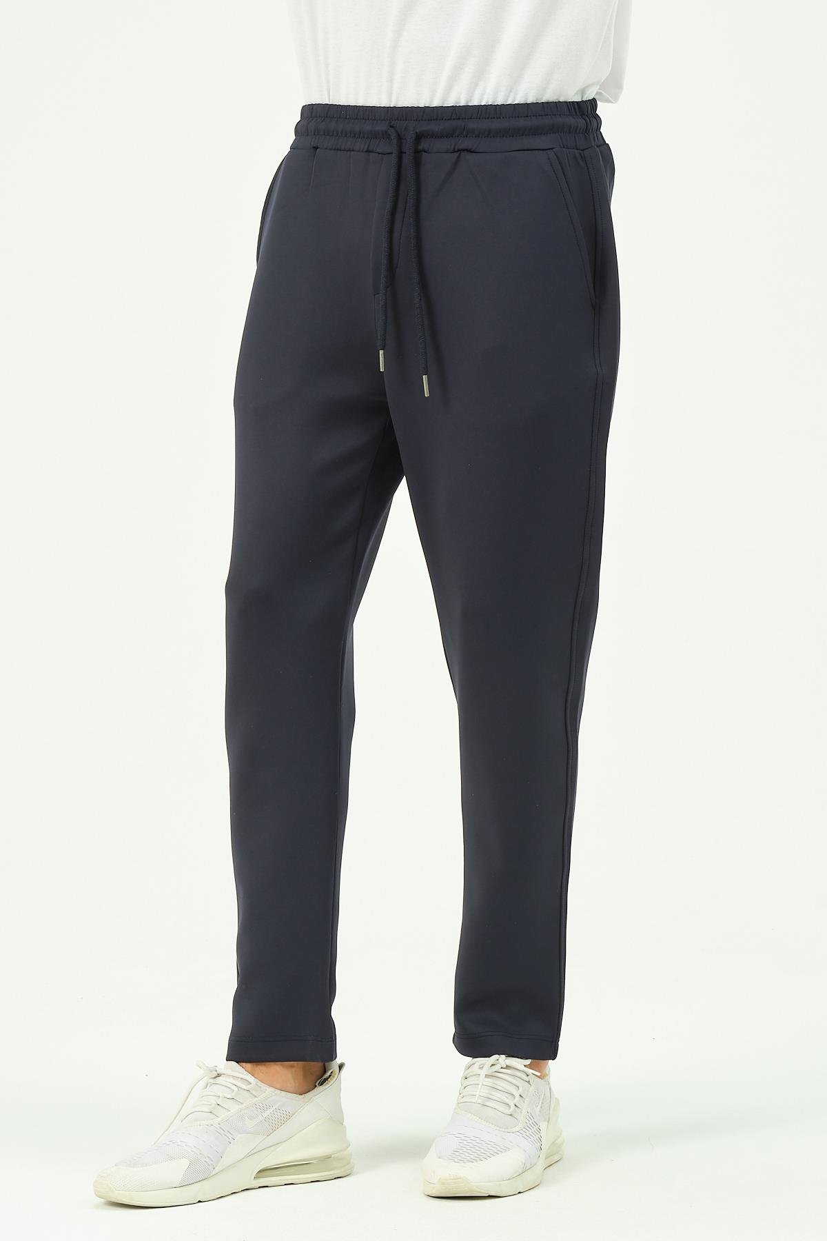 C&City Erkek Düz Paça Yandan Cepli Eşofman Altı 852 Lacivert