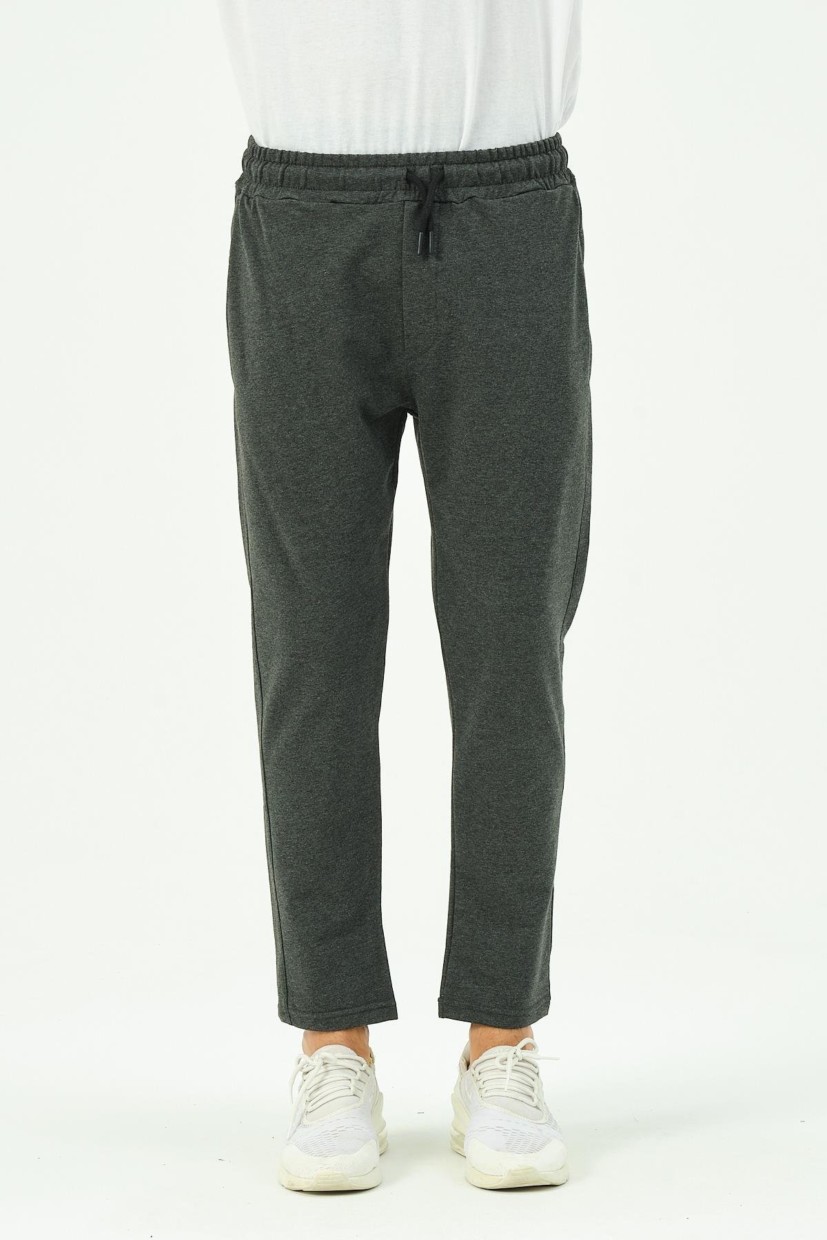 C&City Erkek Düz Paça Yandan Cepli Eşofman Altı 780 Antrasit