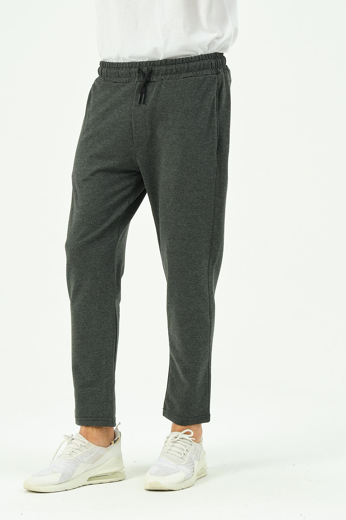 C&City Erkek Düz Paça Yandan Cepli Eşofman Altı 780 Antrasit