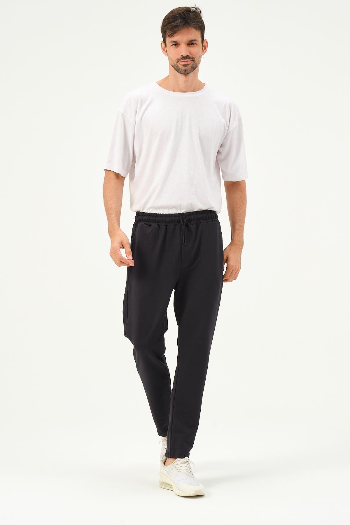 C&City Erkek Düz Paça Yandan Cepli Eşofman Altı 780 Lacivert