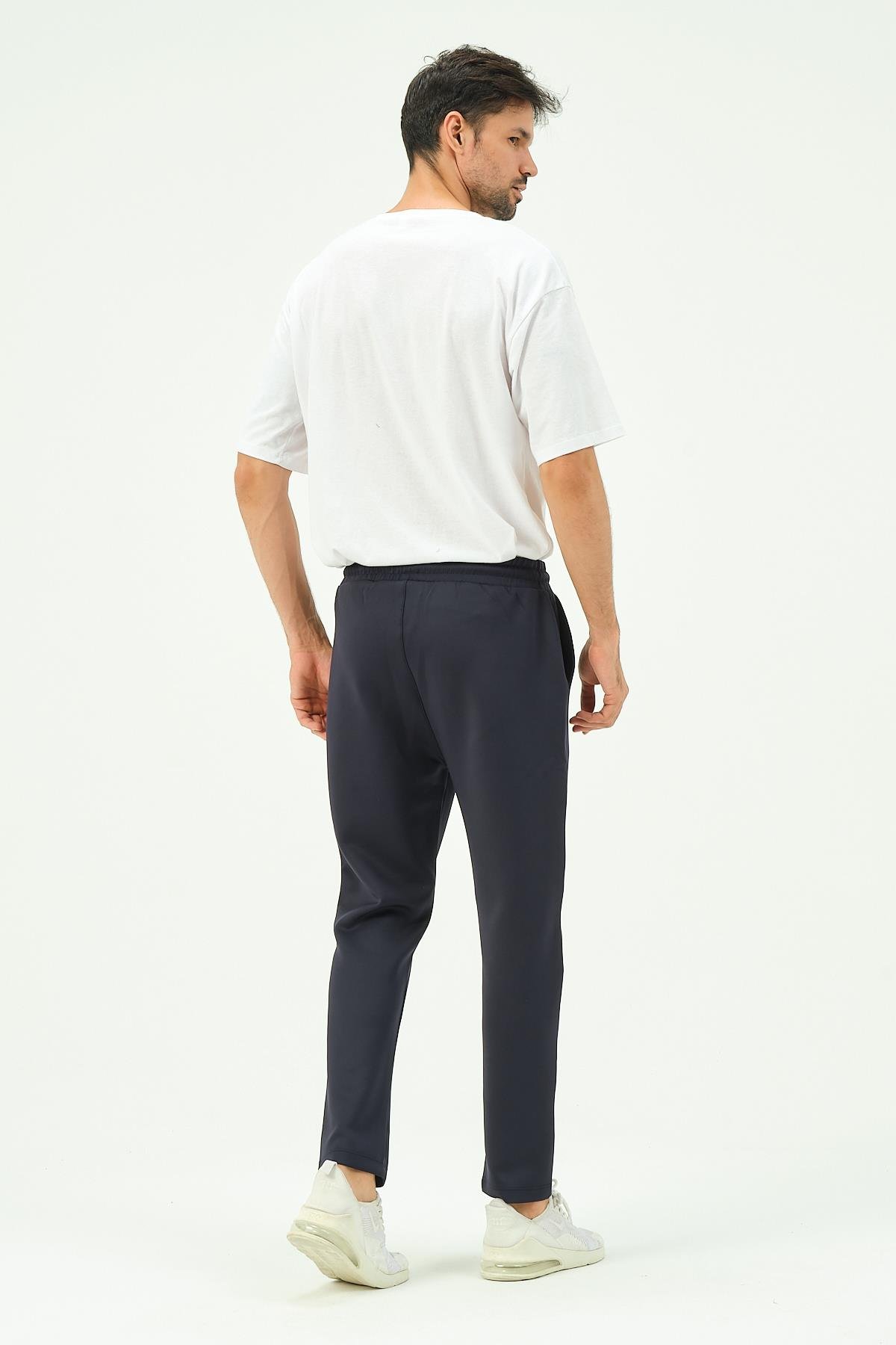 C&City Erkek Düz Paça Yandan Cepli Eşofman Altı 852 Lacivert